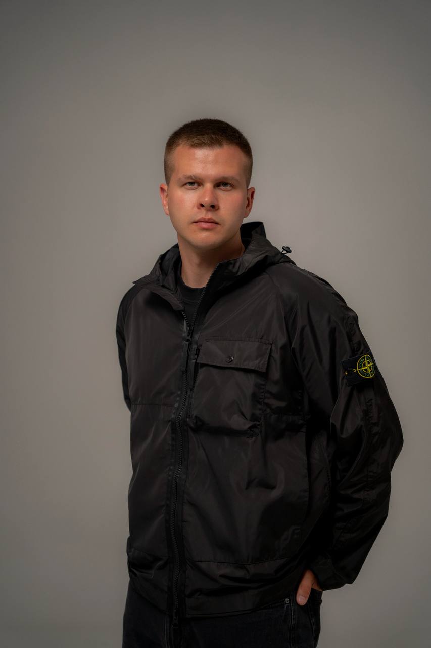 Stone Island Micro Reps Jacket Black