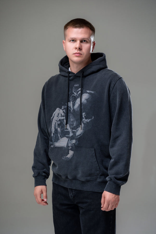Худі Off-White Black Dollar Cotton
