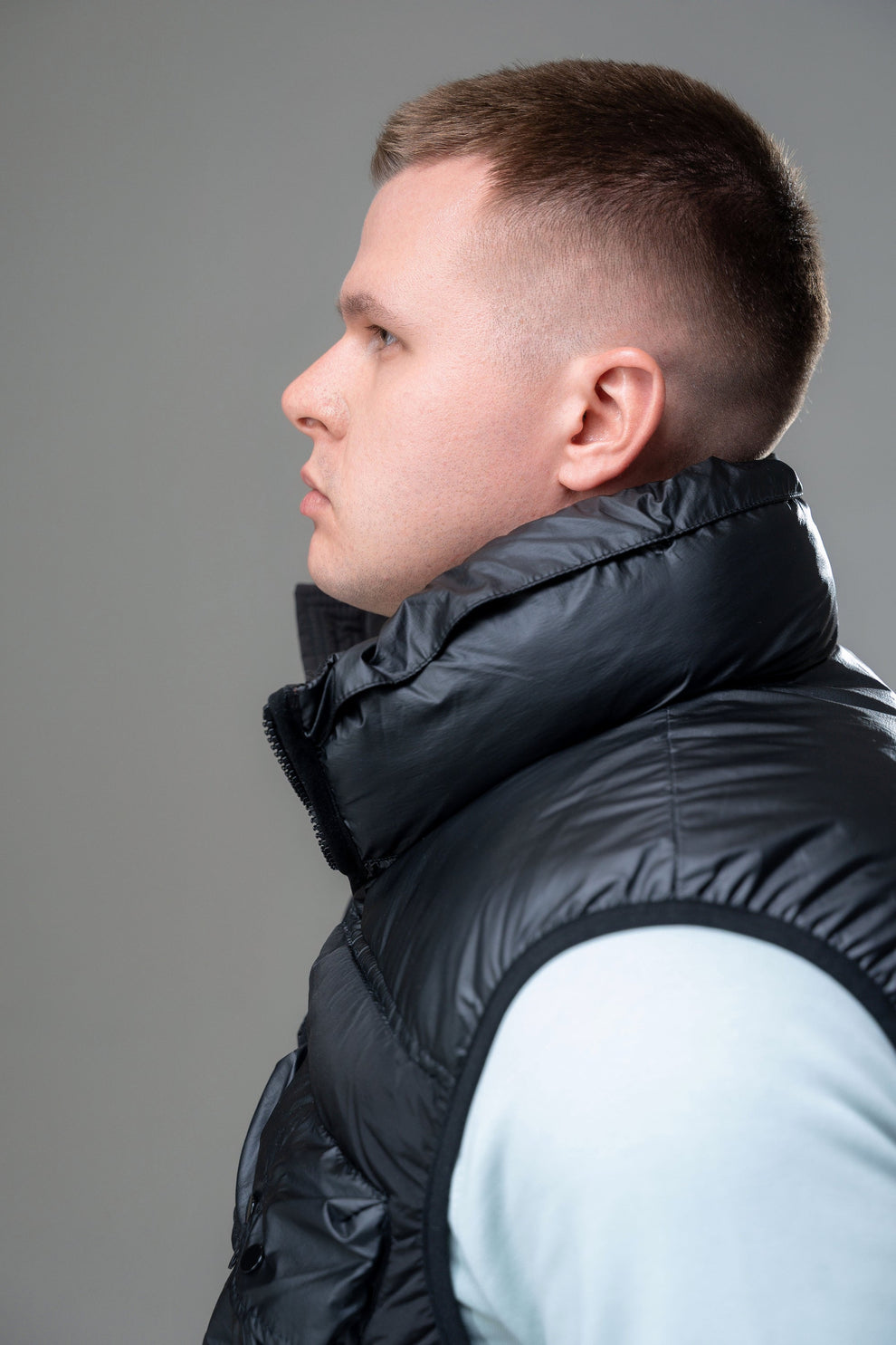 Жилетка C.P. Company Eco Chrome-R Mixed Down Black