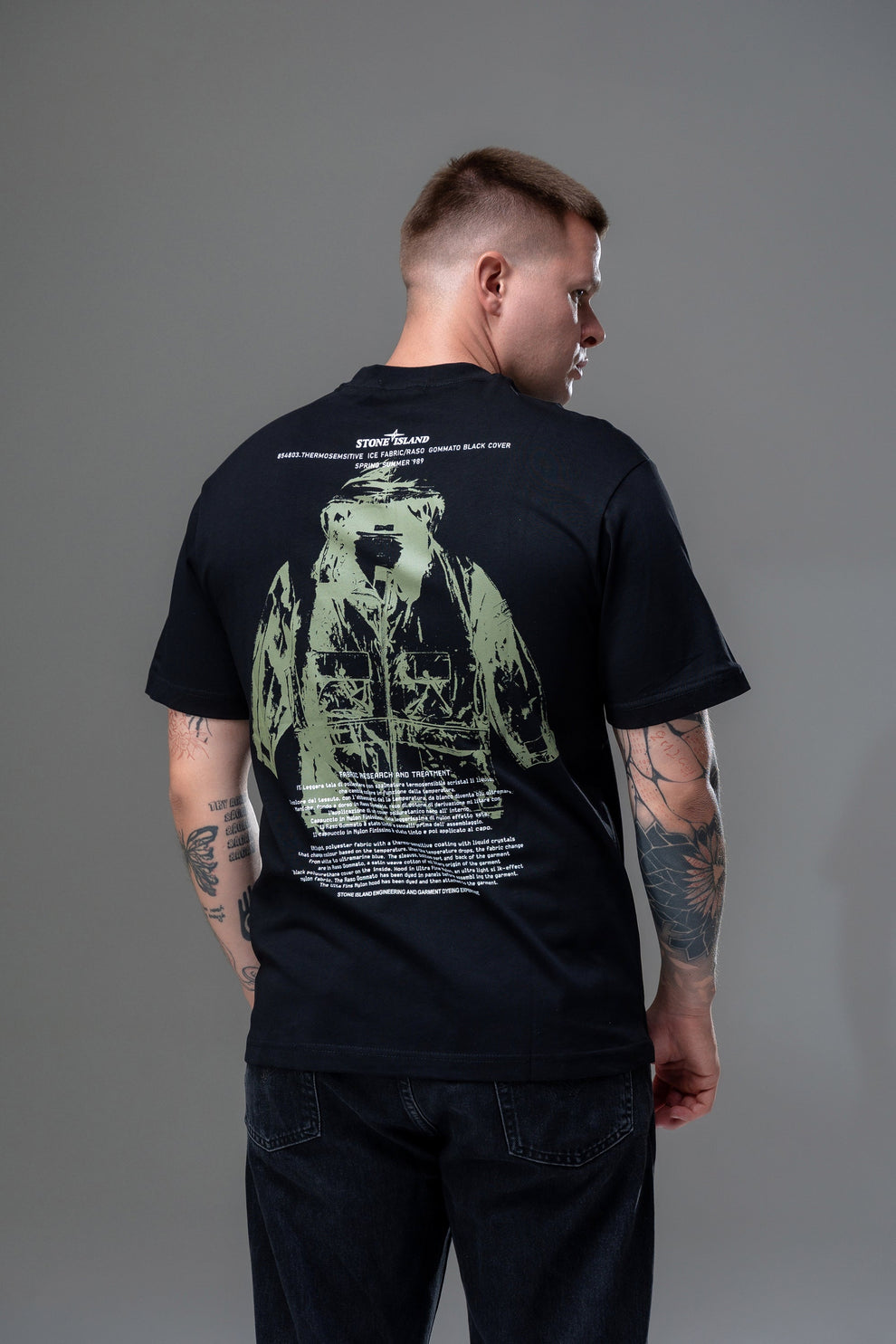 Футболка Stone Island Archivio 26SS Black
