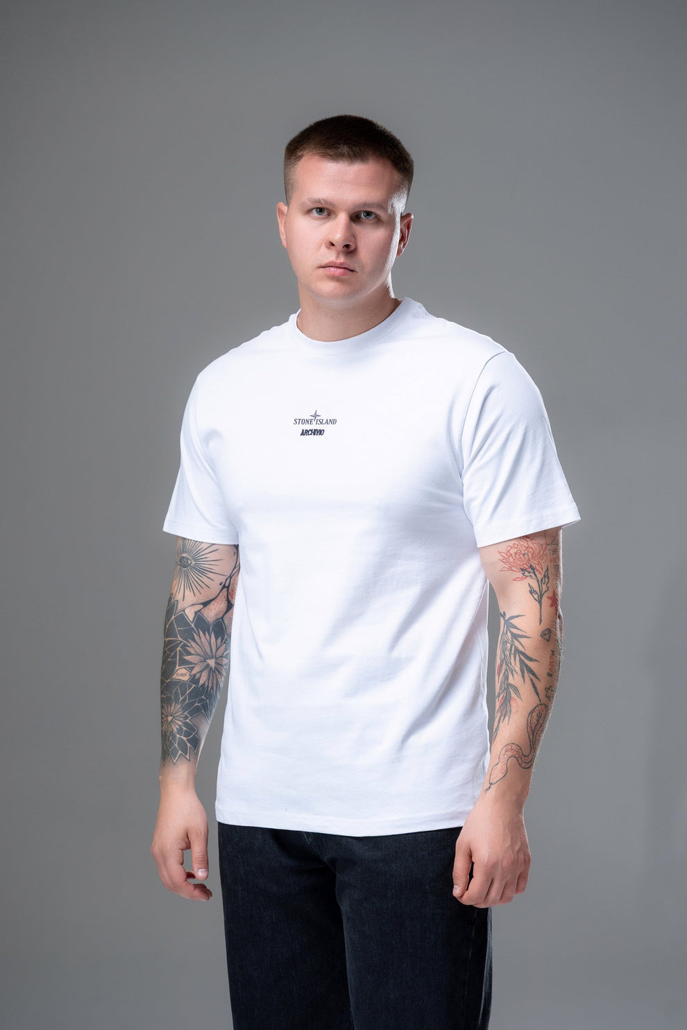 Футболка Stone Island Archivio White