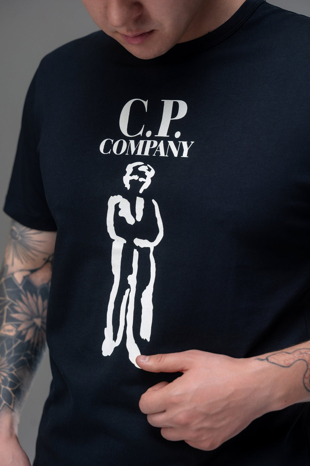 Футболка C.P. Company British Sailor Black