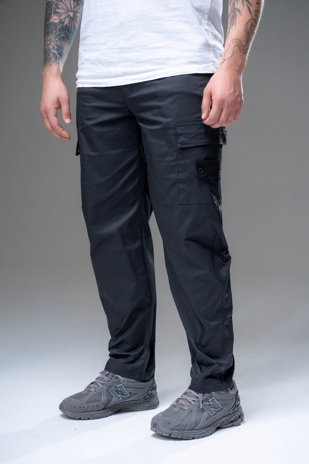 Штани Stone Island Cargo Nylon Black