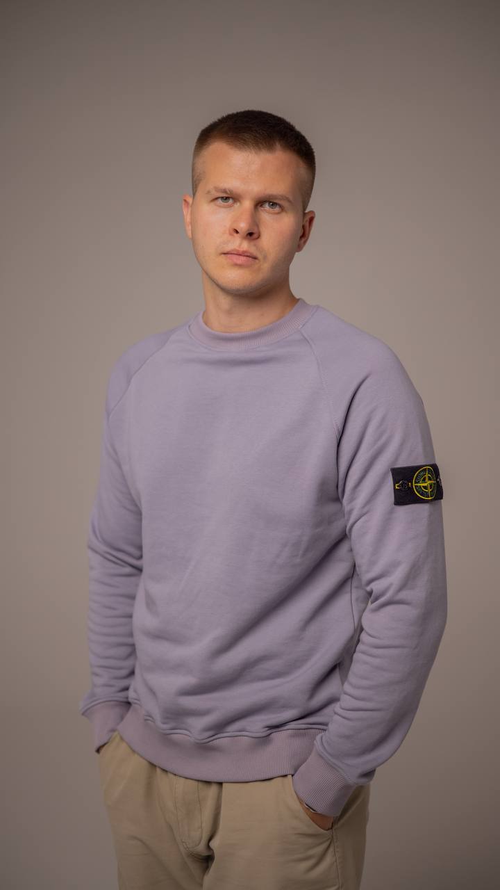 STONE ISLAND CLASSIC SWEATSHIRT GREY