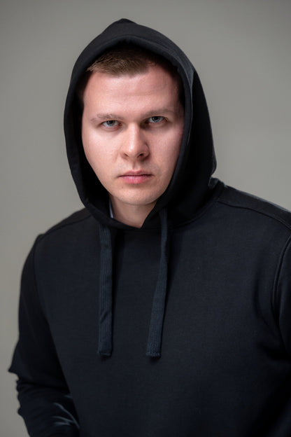 Худі Stone Island Cotton Black