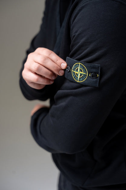 Худі Stone Island Cotton Black