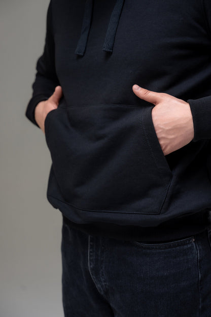 Худі Stone Island Cotton Black