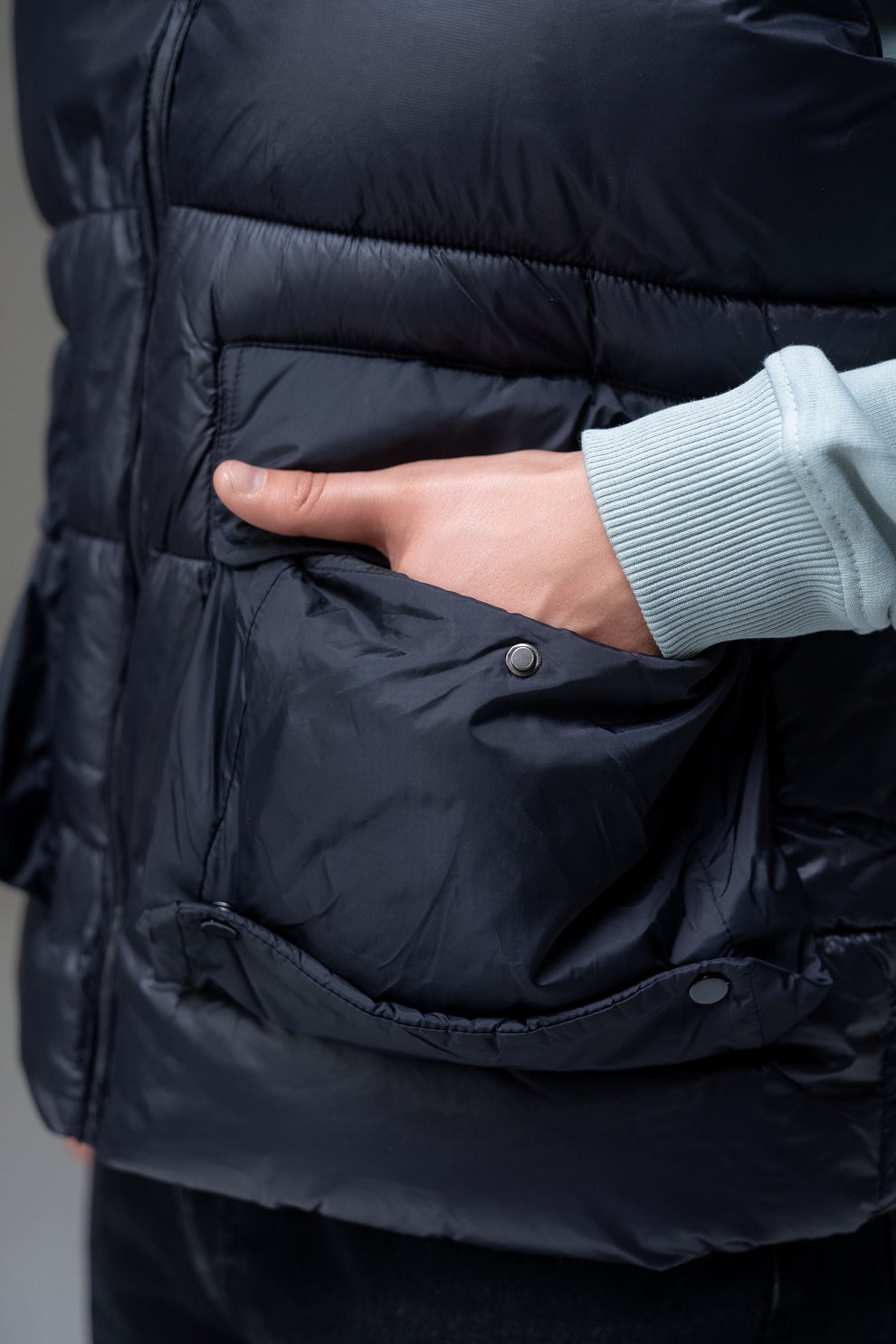 Жилетка C.P. Company Puffer Black