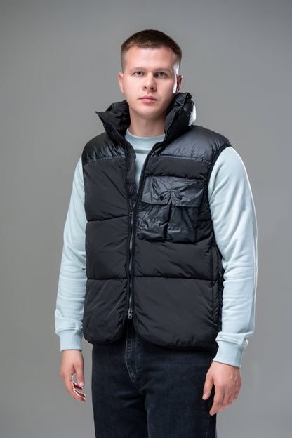 Жилетка C.P. Company Eco Chrome-R Mixed Down Black
