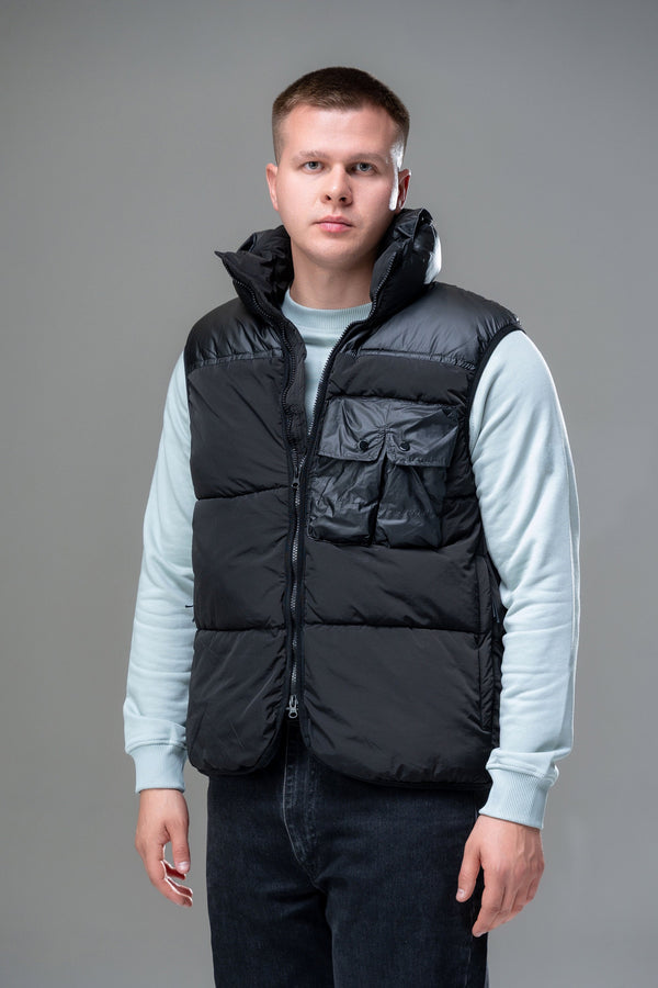 Жилетка C.P. Company Eco Chrome-R Mixed Down Black