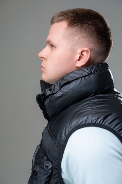 Жилетка C.P. Company Eco Chrome-R Mixed Down Black