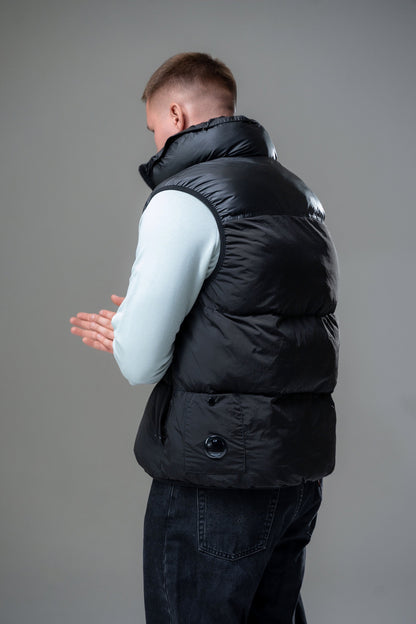 Жилетка C.P. Company Eco Chrome-R Mixed Down Black