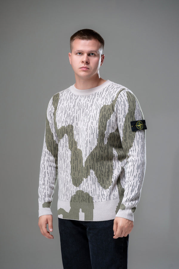 Светр Stone Island Rain Camo Yarn