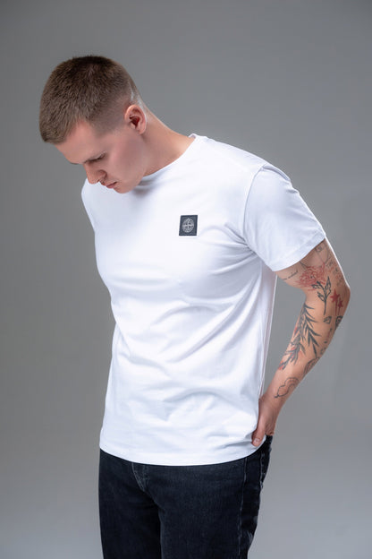 Футболка Stone Island Box Logo White