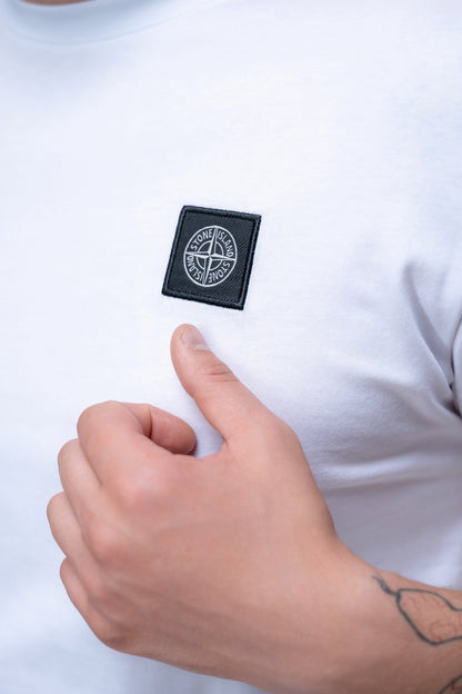 Футболка Stone Island Box Logo White