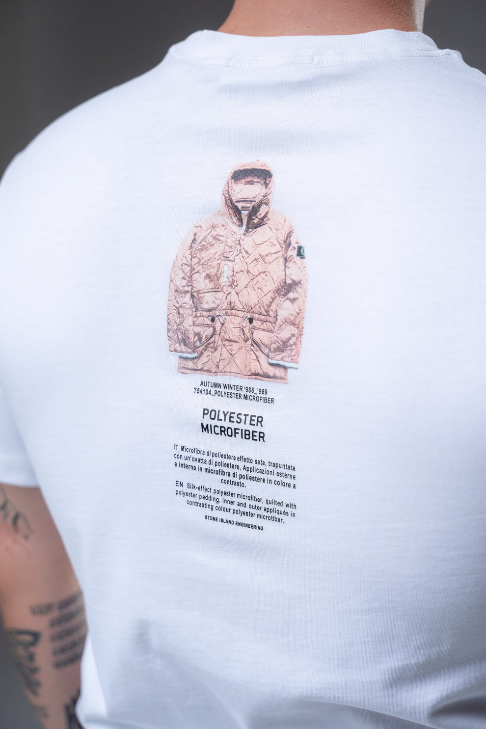 Футболка Stone Island Archivio White