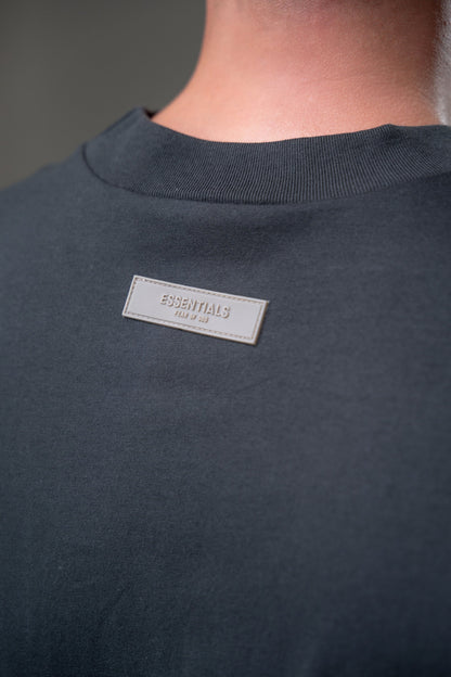 Футболка Essentials Boxy Logo Grey