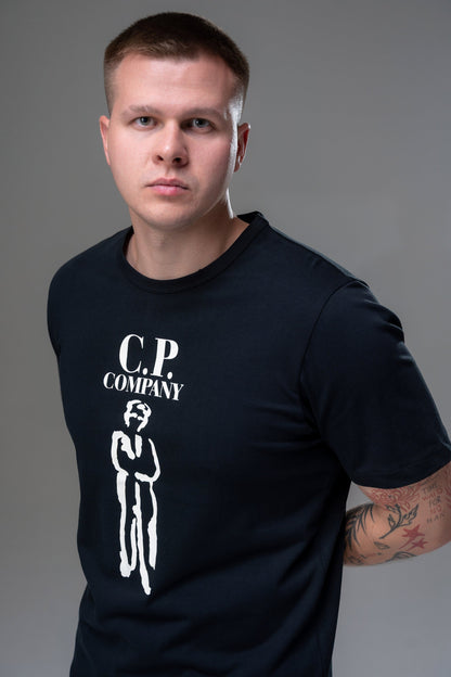 Футболка C.P. Company British Sailor Black