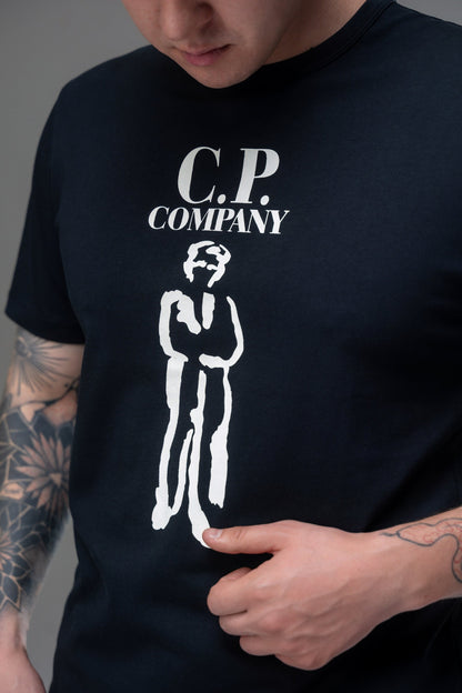 Футболка C.P. Company British Sailor Black