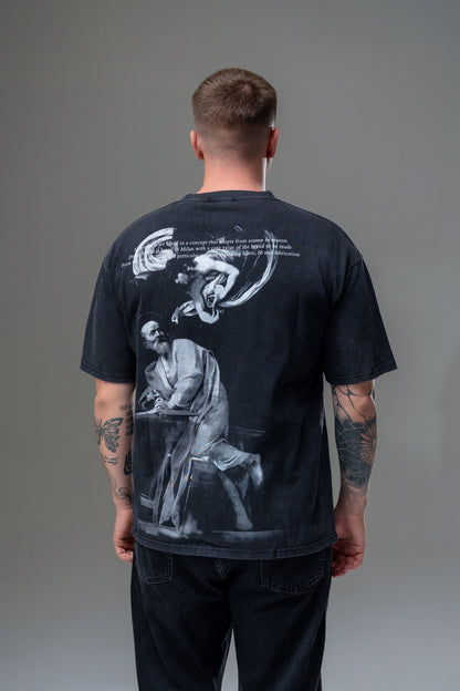Футболка Off-White S.Matthew Skate Washed Black