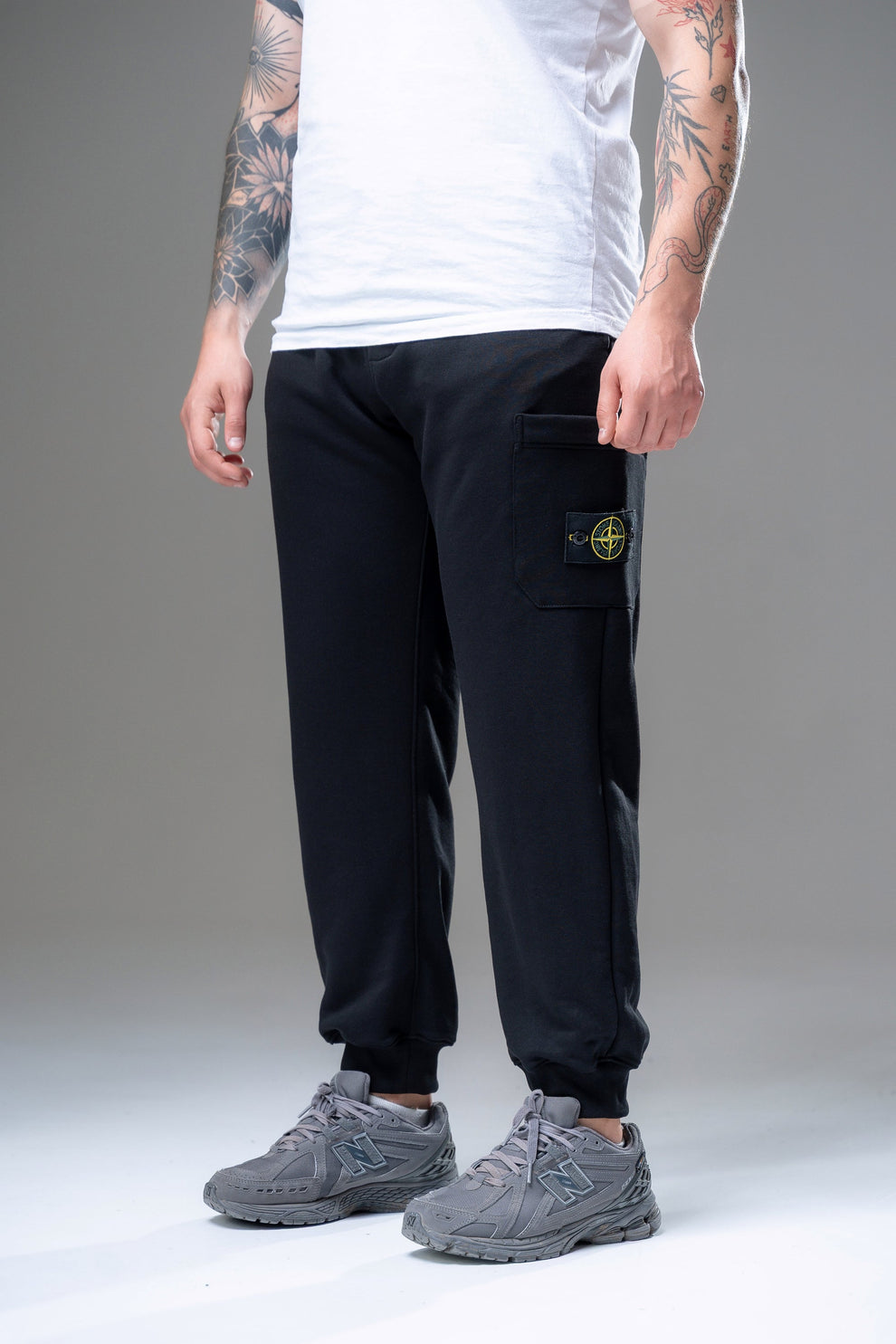 Спортивні штани Stone Island Cotton Black