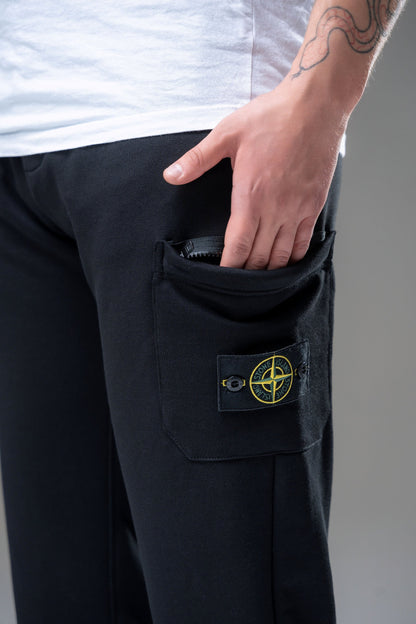 Спортивні штани Stone Island Cotton Black