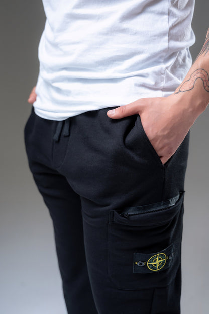 Спортивні штани Stone Island Cotton Black