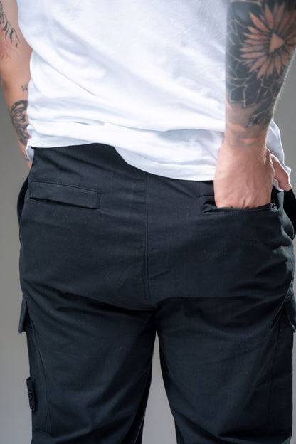 Штани Stone Island Cargo Black