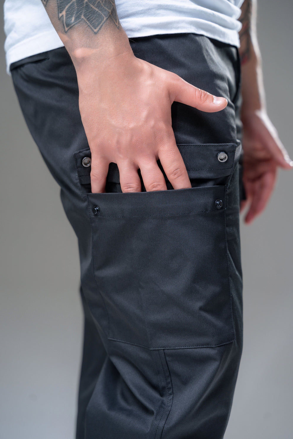 Штани Stone Island Cargo Nylon Black
