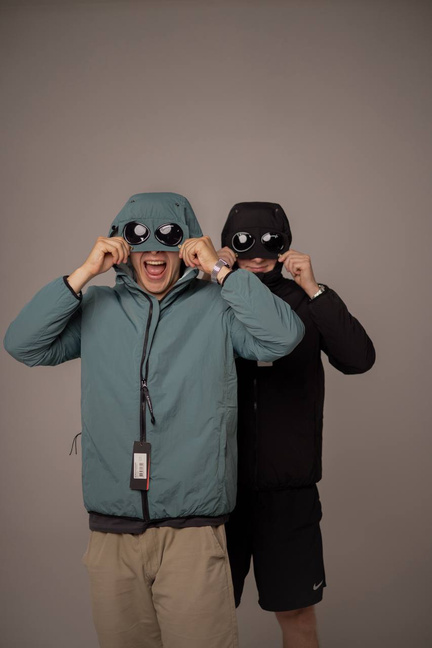 C.P. Company Chrome Goggle Jacket Black
