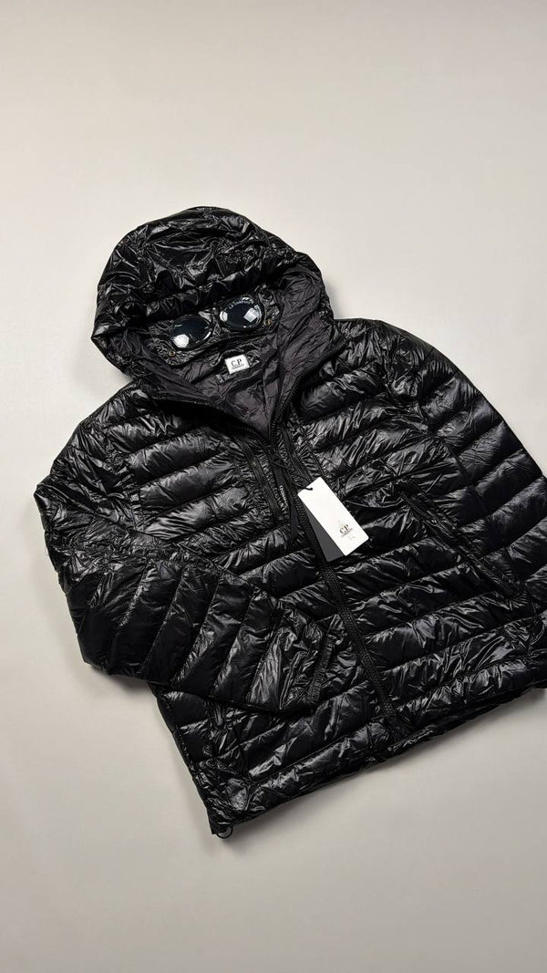 C.P. Company D.D. Shell Goggle Down Jacket Black