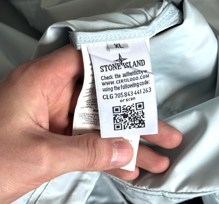 Stone Island Reps Gray Тест ціни